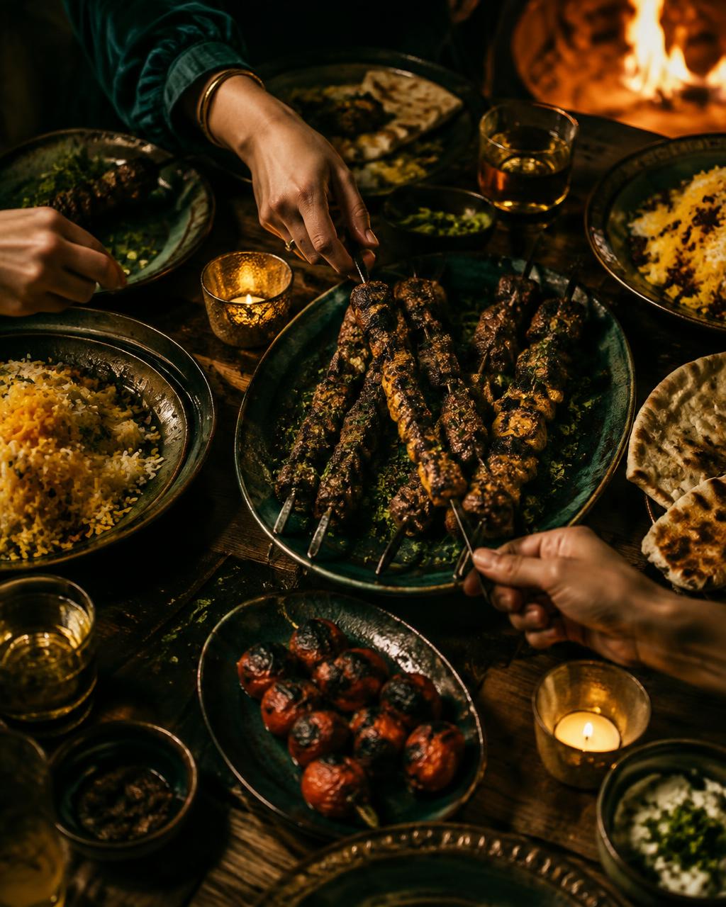 دور میز